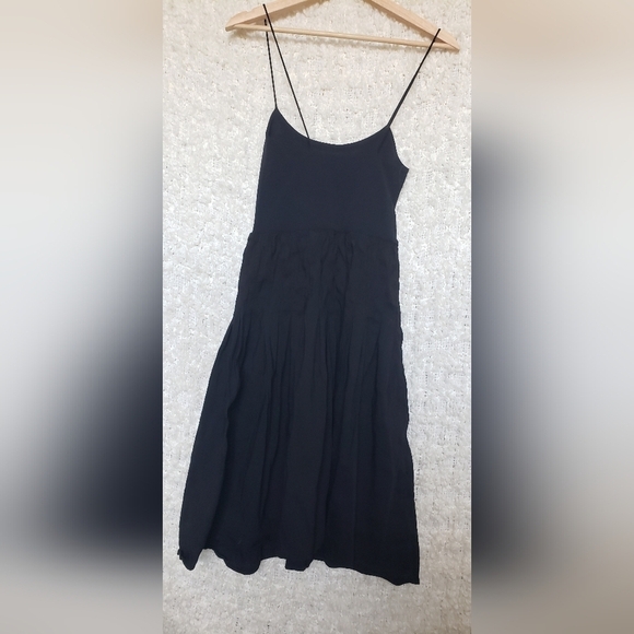 Theory women's little black dress one size fits all with pleats - Picture 3 of 12